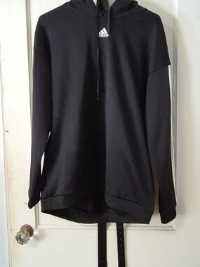 Adidas Men’s Black Hooded Sweater